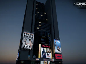 Marriott Marquis Building 3D Model