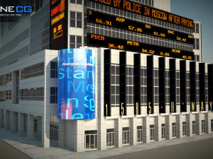 Morgan Stanley Building 3D Model