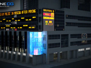 Morgan Stanley Building 3D Model