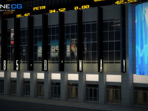 Morgan Stanley Building 3D Model