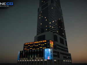 Morgan Stanley Building 3D Model