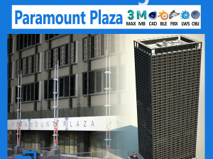 Paramount Plaza Building 3Dモデル