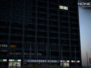 Paramount Plaza Building 3D Model