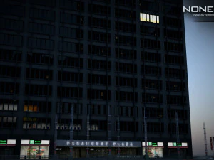 Paramount Plaza Building 3D Model