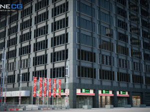 Paramount Plaza Building 3D Model