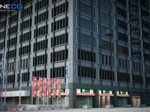 Paramount Plaza Building 3D Model