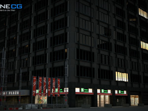 Paramount Plaza Building 3D Model