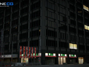 Paramount Plaza Building 3D Model