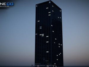 Paramount Plaza Building 3D Model