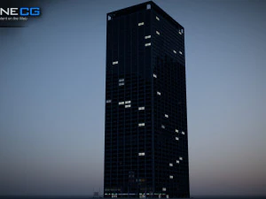 Paramount Plaza Building 3D Model