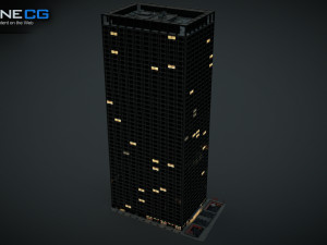 Paramount Plaza Building 3D Model