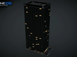 Paramount Plaza Building 3D Model