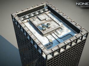 Paramount Plaza Building 3D Model