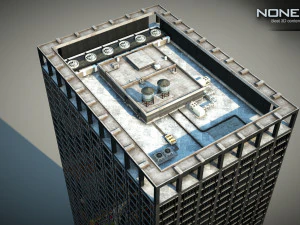 Paramount Plaza Building 3D Model