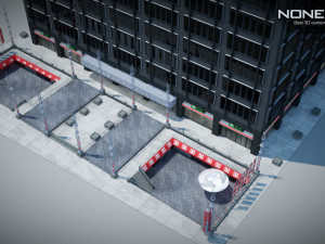 Paramount Plaza Building 3D Model