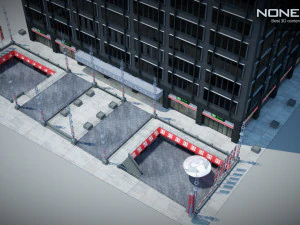 Paramount Plaza Building 3D Model