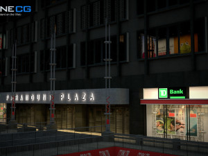 Paramount Plaza Building 3D Model