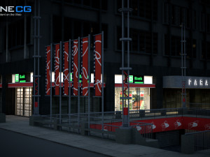 Paramount Plaza Building 3D Model