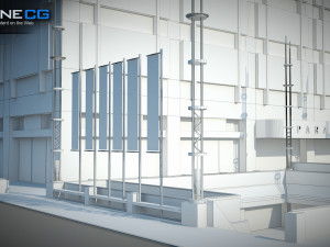Paramount Plaza Building 3D Model