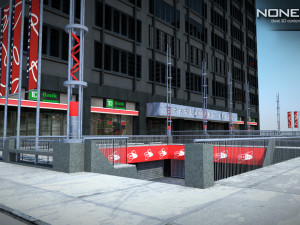 Paramount Plaza Building 3D Model