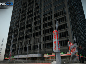 Paramount Plaza Building 3D Model