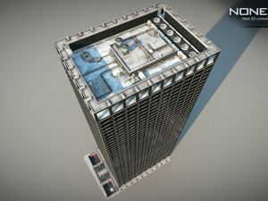 Paramount Plaza Building 3D Model