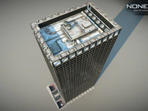 Paramount Plaza Building 3D Model