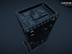 Paramount Plaza Building 3D Model
