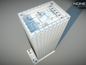 Paramount Plaza Building 3D Model