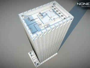 Paramount Plaza Building 3D Model