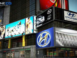 Ramada Renaissance Building 3D Model