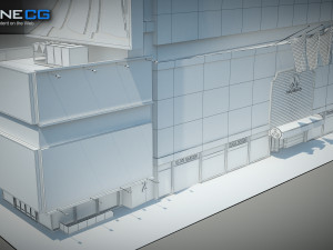 Ramada Renaissance Building Model 3D
