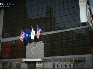 Ramada Renaissance Building Model 3D