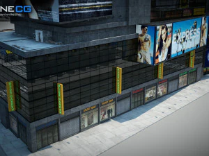 Ramada Renaissance Building 3D Model