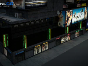 Ramada Renaissance Building 3D Model