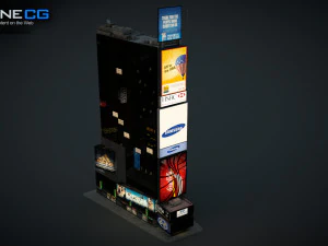 Ramada Renaissance Building 3D Model