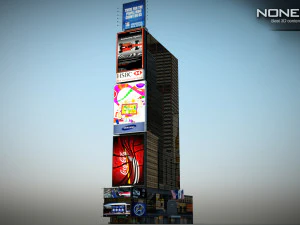Ramada Renaissance Building 3D Model