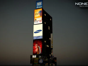 Ramada Renaissance Building 3D Model