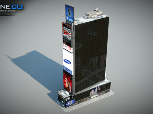 Ramada Renaissance Building Model 3D