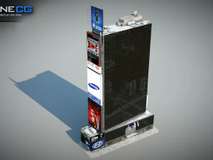 Ramada Renaissance Building 3D Model
