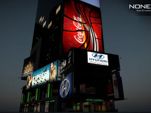 Ramada Renaissance Building 3D Model