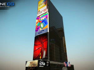 Ramada Renaissance Building 3D Model