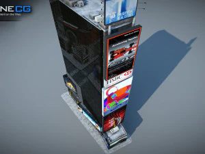 Ramada Renaissance Building 3D Model