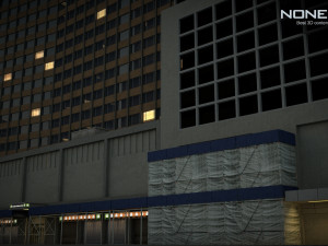 Sheraton 7th Avenue Building Model 3D