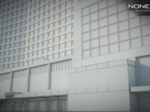 Sheraton 7th Avenue Building Model 3D