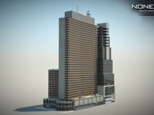 Sheraton 7th Avenue Building Model 3D