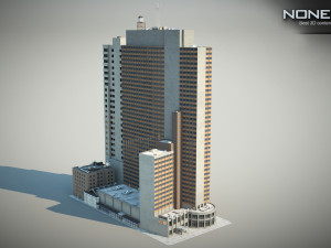 Sheraton 7th Avenue Building Model 3D