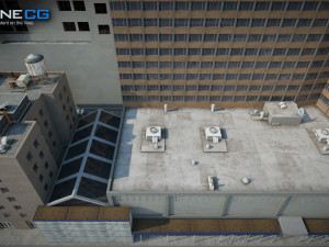 Sheraton 7th Avenue Building Model 3D