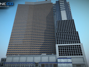 Sheraton 7th Avenue Building Model 3D