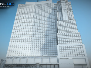 Sheraton 7th Avenue Building Model 3D